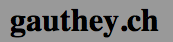 gauthey.ch